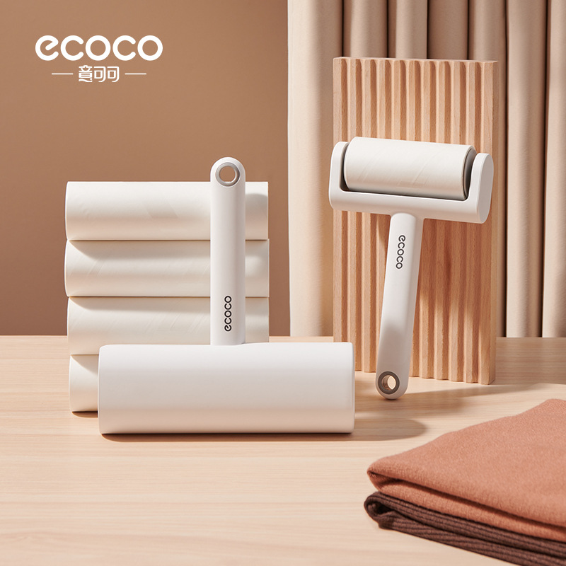 Roller adhesivo de pelo desgarrable cepillo rodante para ropa de pelo adhesivo rodante para eliminar el pelo cepillo rodante para reemplazar el papel de rollo para el pelo