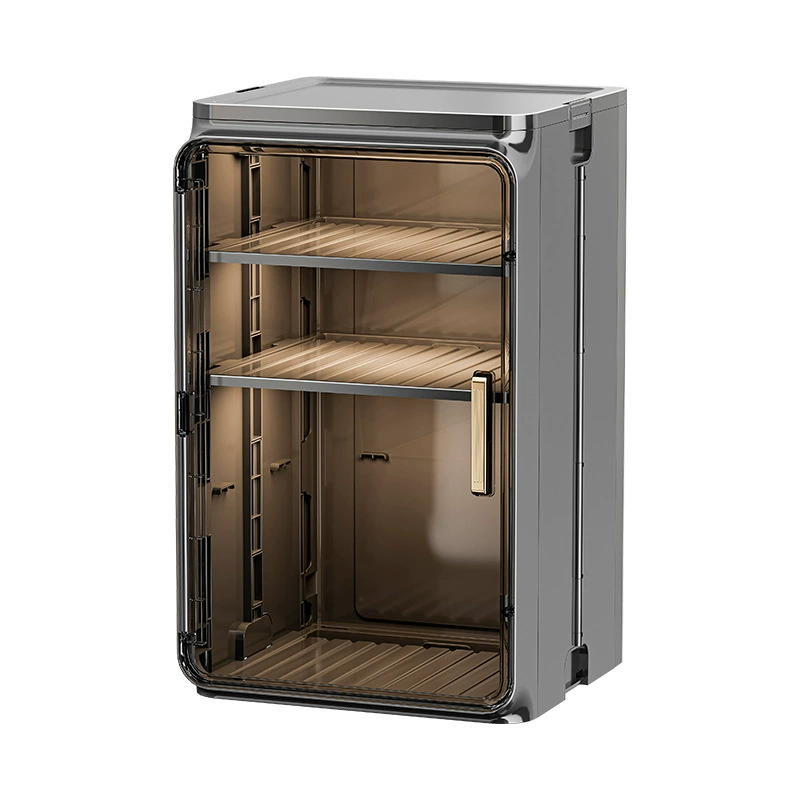 Dustproof storage system, table tea cup, glass holder, tea set, storage box, drying rack