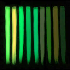夜光假发片 彩色化纤接发片 夜光挂耳染无痕直发一片式挑染卡子发