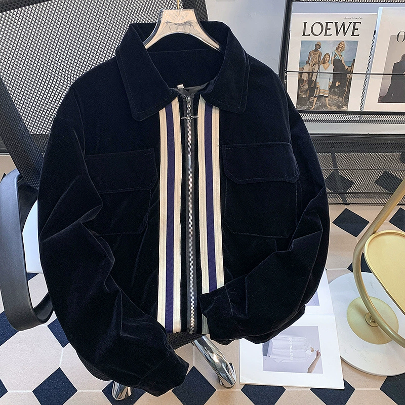 Demi-season jacket for leisure, oversize