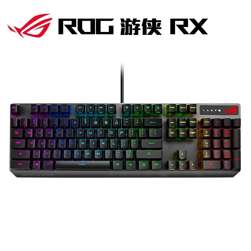 ROG Player National Ranger RX/NX TKL WL беспроводная трехрежимная кабельная игровая клавиатура PBT