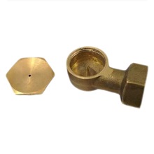 黃銅拐角實心錐形噴嘴 紡織空調車間除塵噴霧加濕消泡煙斗噴頭