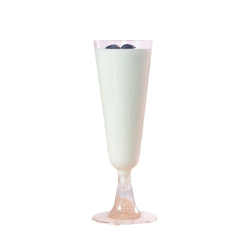 Phnom rim gold powder champagne glass goblet red wine glass picnic party food grade hard plastic PS disposable cup