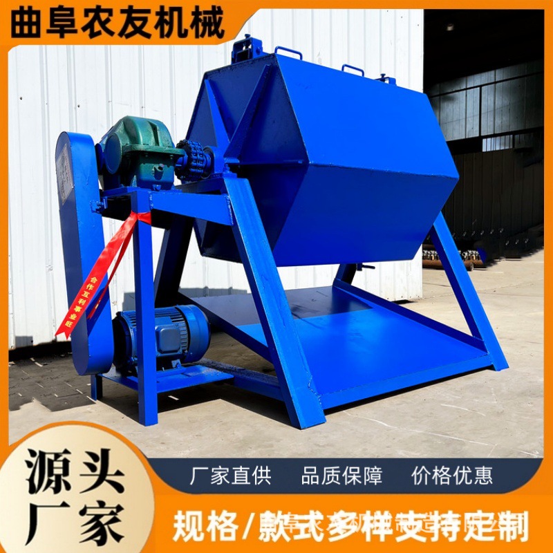 电厂火烧铁滚筒研磨机  六角式滚筒抛光机 工件打磨毛刺抛光设备