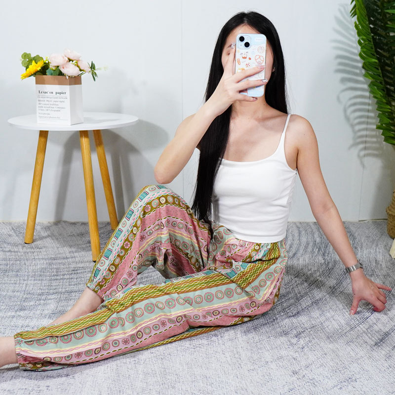 주머니가있는 A12 발가락 바지