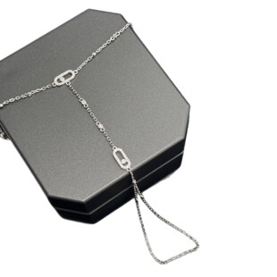 (Cross-border trading), sophisticated geometric accessory, brand fashionable chain, micro incrustation, light luxury style 5