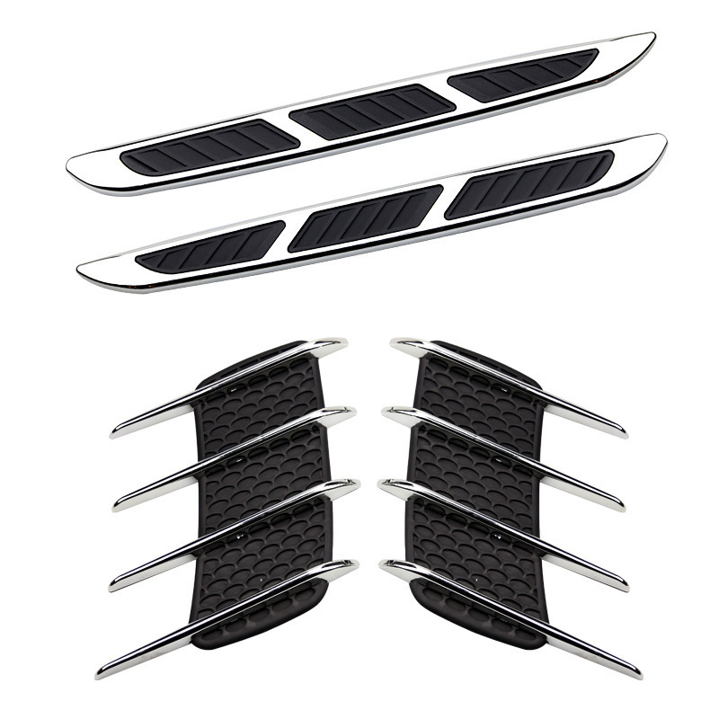 Car shark gills simulation air outlet side vent engine hood…