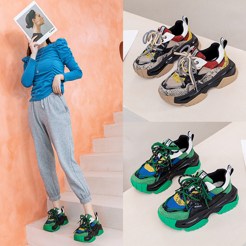 Demi-season trend casual footwear platform