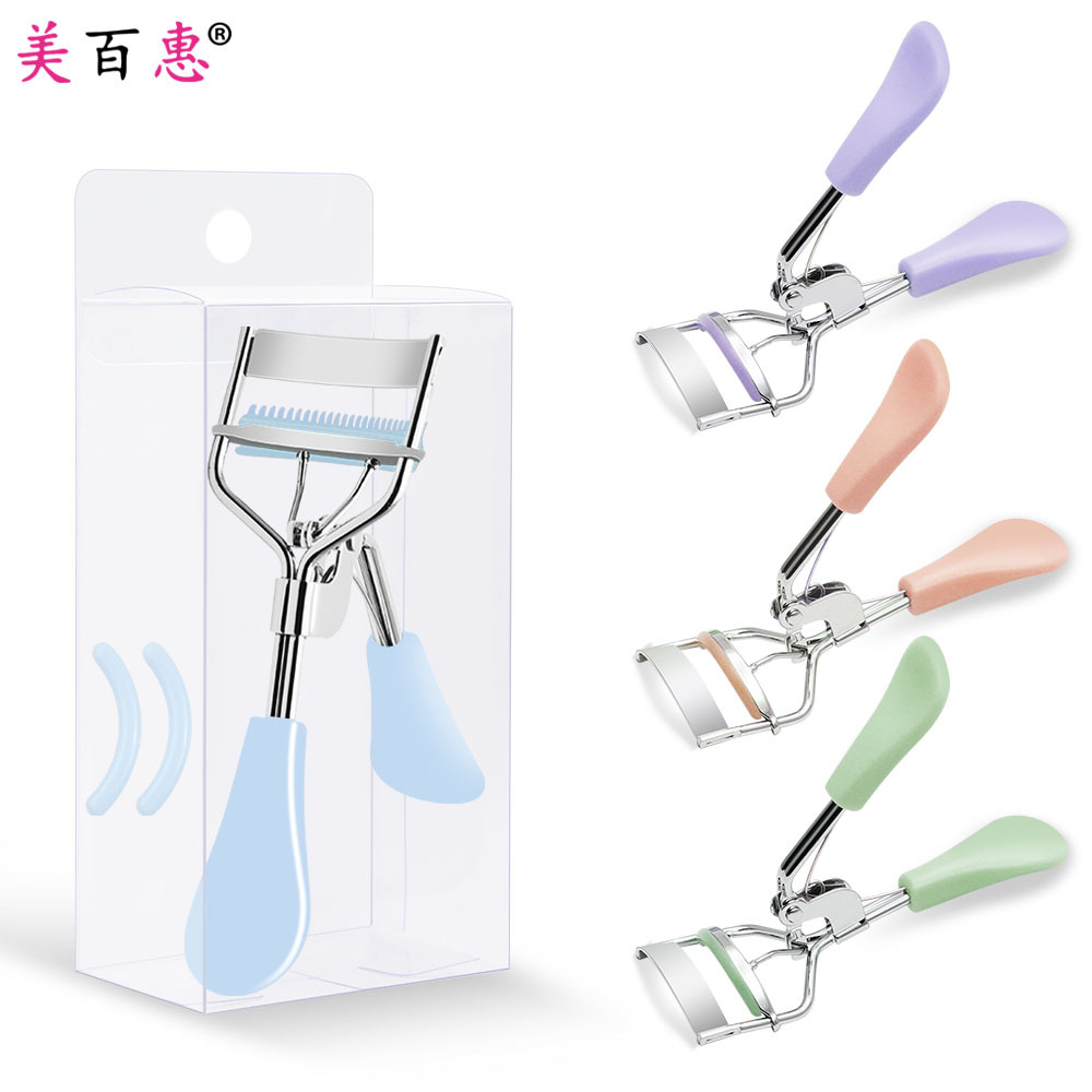 A4 peine integral acero al carbono rizador de pestañas curling dispositivo en caja color clip dispositivo auxiliar herramienta de belleza Yangjiang fabricante