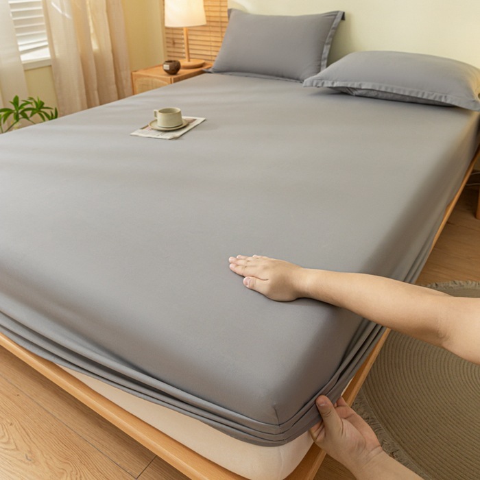 ベッドカバーシモンズオールインクルーシブダストカバー卸売無地起毛ベッドシーツ夏の小さな新鮮なマットレス保護カバー在庫あり|undefined