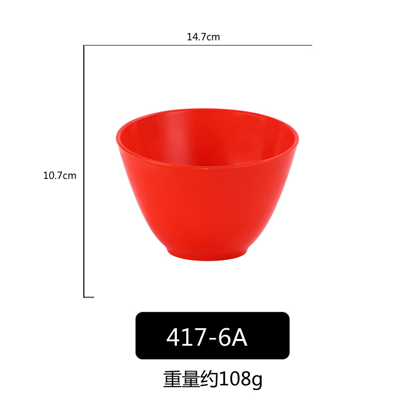 PP porcelana-como colorido oblicuo Tazón de fuente Cubo de lechuga Tazón verde vegetal cubo vegetal creativo restaurante comercial Ensalada de frutas Tazón