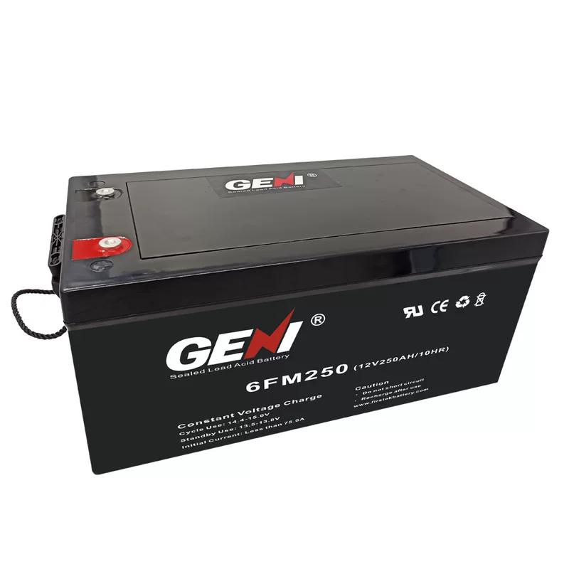 12V250AH запасное освещение для поддержания свинцово-кислотной батареи Standby VRLA/SLA BATTERY