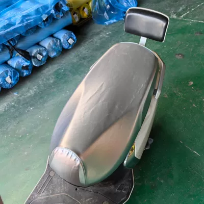 Jieyang Health Insurance Plastic Products | Electric car cushion - silver-stretch-leather