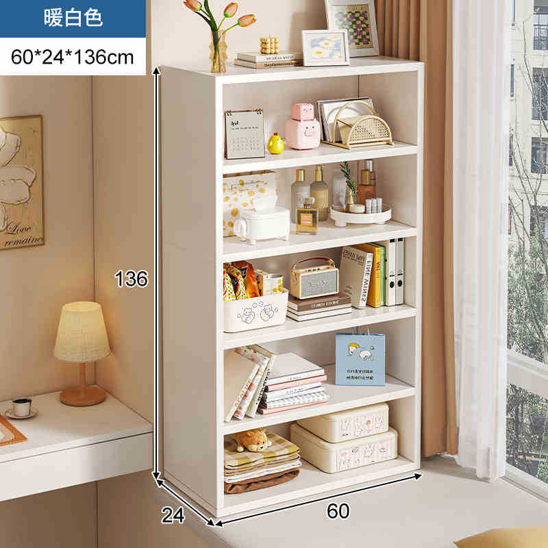 Librería pequeña en el balcón, ventana salediza, estantería, alféizar de la ventana, armario de almacenamiento, armario de almacenamiento, estante dividido de varias capas simple