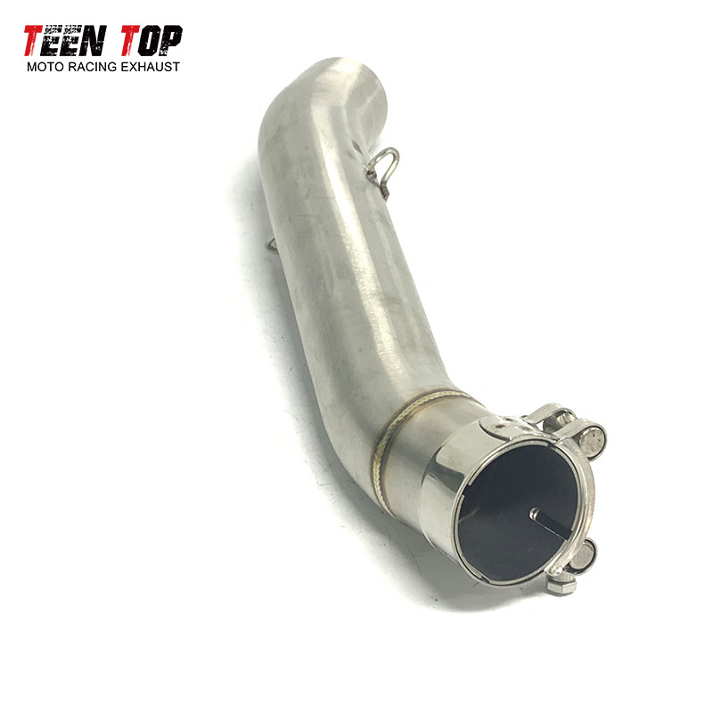 Modified Benelli Huanglong 300 Exhaust Pipe Middle Section Suitable for Benelli Bn302/Tnt300 51mm Interface