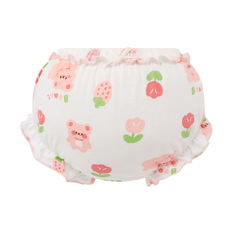 Children's cotton underwear shorts for boys 1–3 years, cute printed 90–120 cm