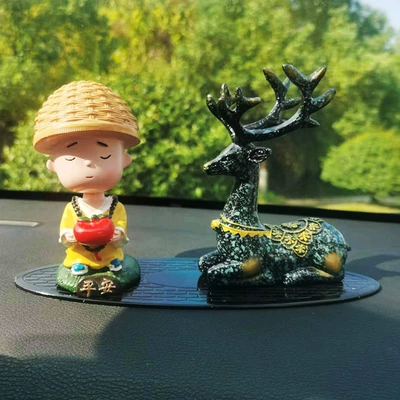 Monk Decoration, Car ornaments - deer-peace-monk-medium-pad