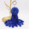 Cute marine keychain, plush doll, bag decoration, octopus, Birthday gift, wholesale