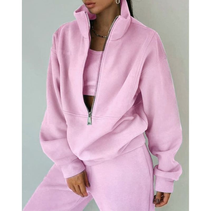 ⑩F 113 Ladies Fashion Fleece Sports跨境代发|ms