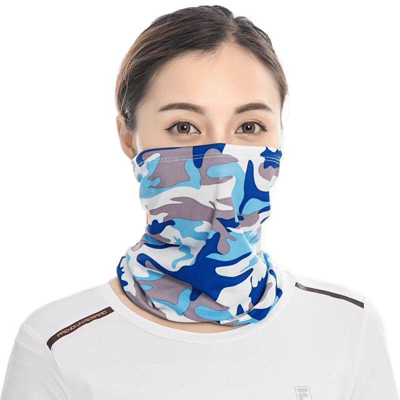 Hielo seda turbante mágico de verano deportivo al aire libre para hombres y mujeres cuello pañuelo de bicicleta máscara de pesca cuello delgado comercio exterior