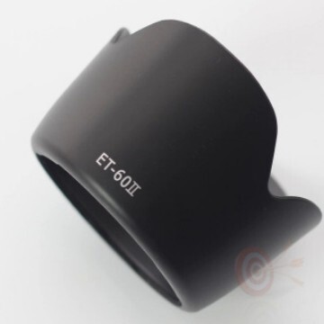 Petal ET-60 II Lotus Hood 55-250 75-300 Generation II Hood Can be Blocked Backside Petal ET-60 II Lotus Hood 55-250 75-300 Generation II Hood Can be Blocked Backside