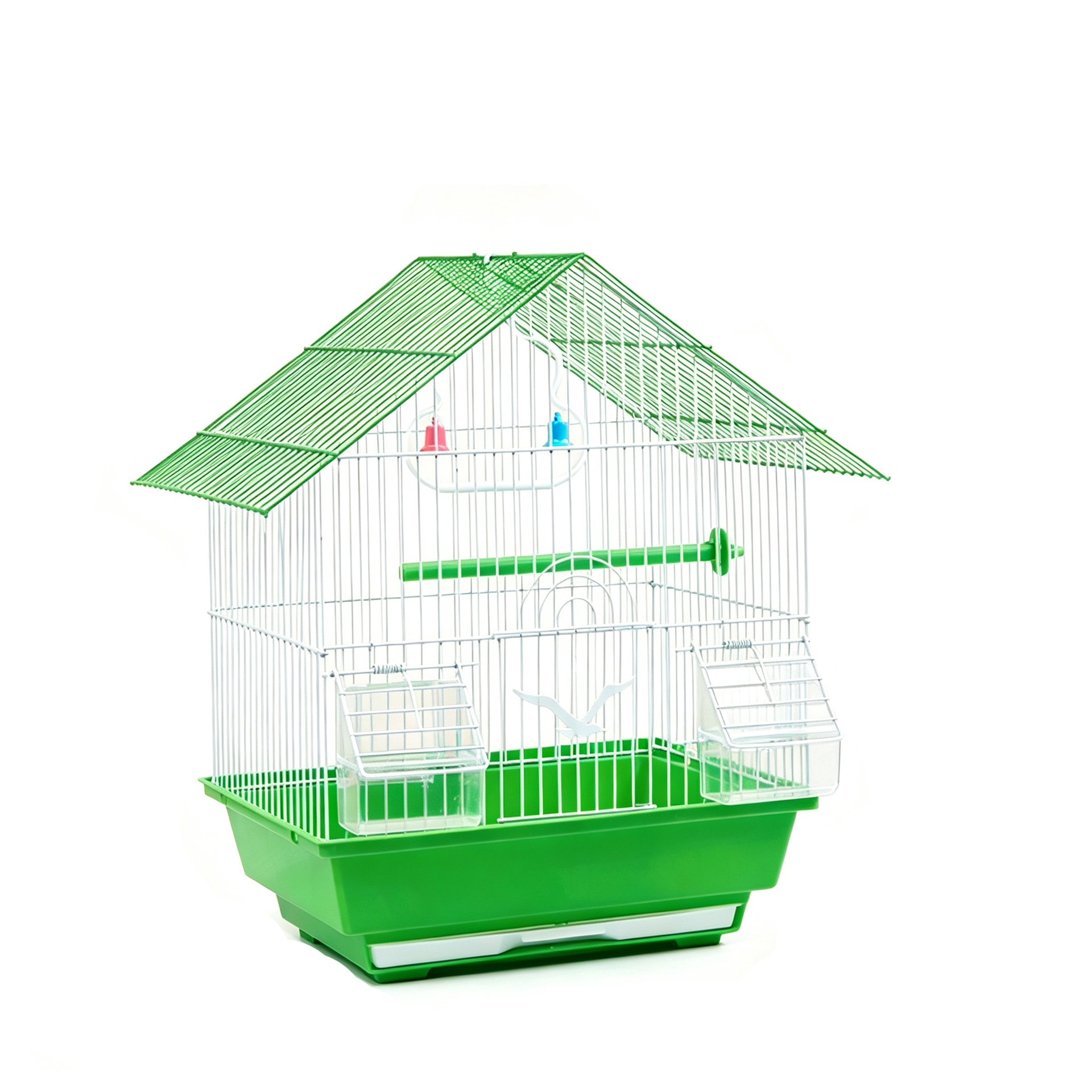 Jaula de Cría para Loros Talla S, de Metal, Portátil, para Hogar