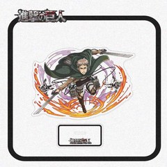 進擊的巨人動漫周邊亞克力桌面立牌一件代發艾倫三笠兵長 阿爾敏