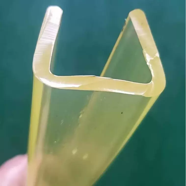 牛津聚氨酯护套物流台车配件仓储笼器具配件4050护套方管U型槽