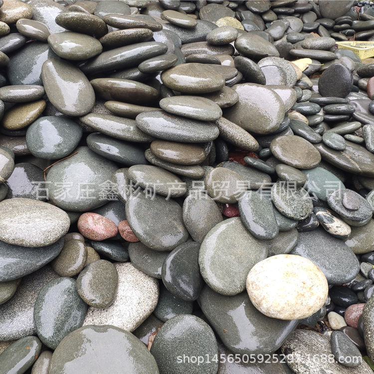 DIY Painting Stones for Children, Creative Cartoon Stones for Painting, Flat Round Pebbles, Wholesale Small Stones for Decoration