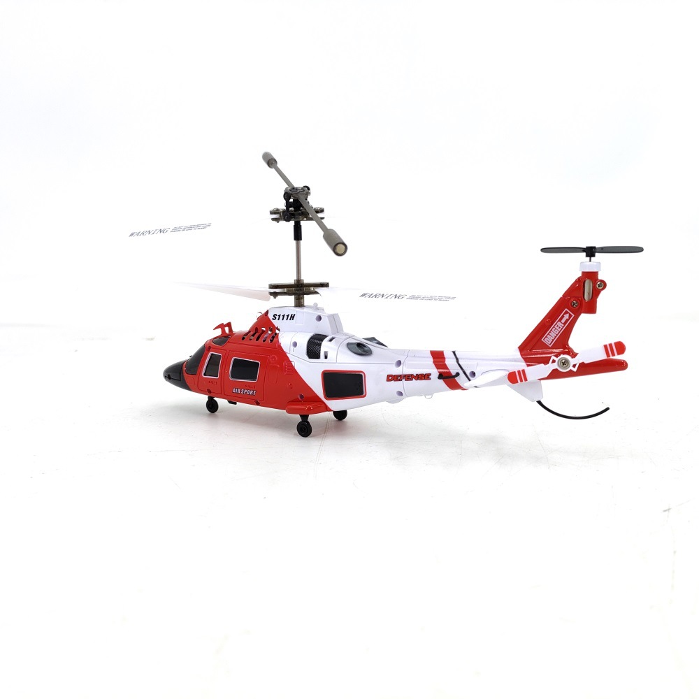 Sima S109H militar armado Apache 3 canales S111H helicóptero eléctrico de control remoto modelo de juguete para niños