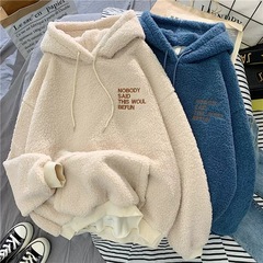 国境を越えて実写300gの子羊のベルベットとベルベットの厚いガーディアン女性のアメリカのゆるい子羊のベルベットの頭のガーディアン女性の代発