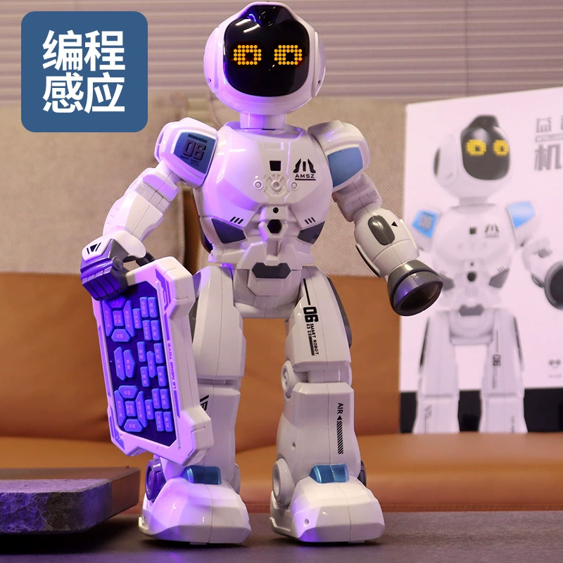 Smart popular science robot for programming, universal toy for kindergarten, training, science and technology
