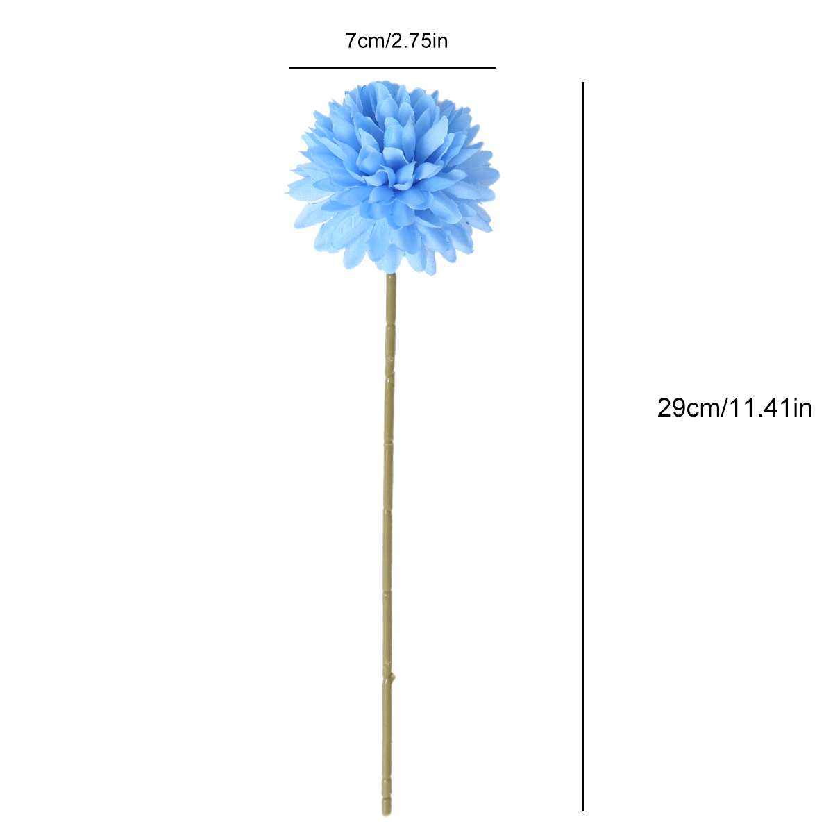 Simulación de flores de rama única crisantemo sala de estar en el hogar mesa de comedor flor flor artificial fotografía flores falsas fabricantes de props al por mayor flores falsas