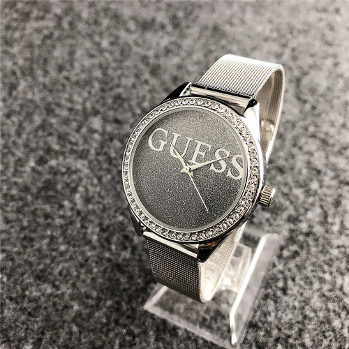 Factory price wholesale couple's watch, new fashion and simple mesh belt model, foreign trade women's diamond-encrusted trendy watch