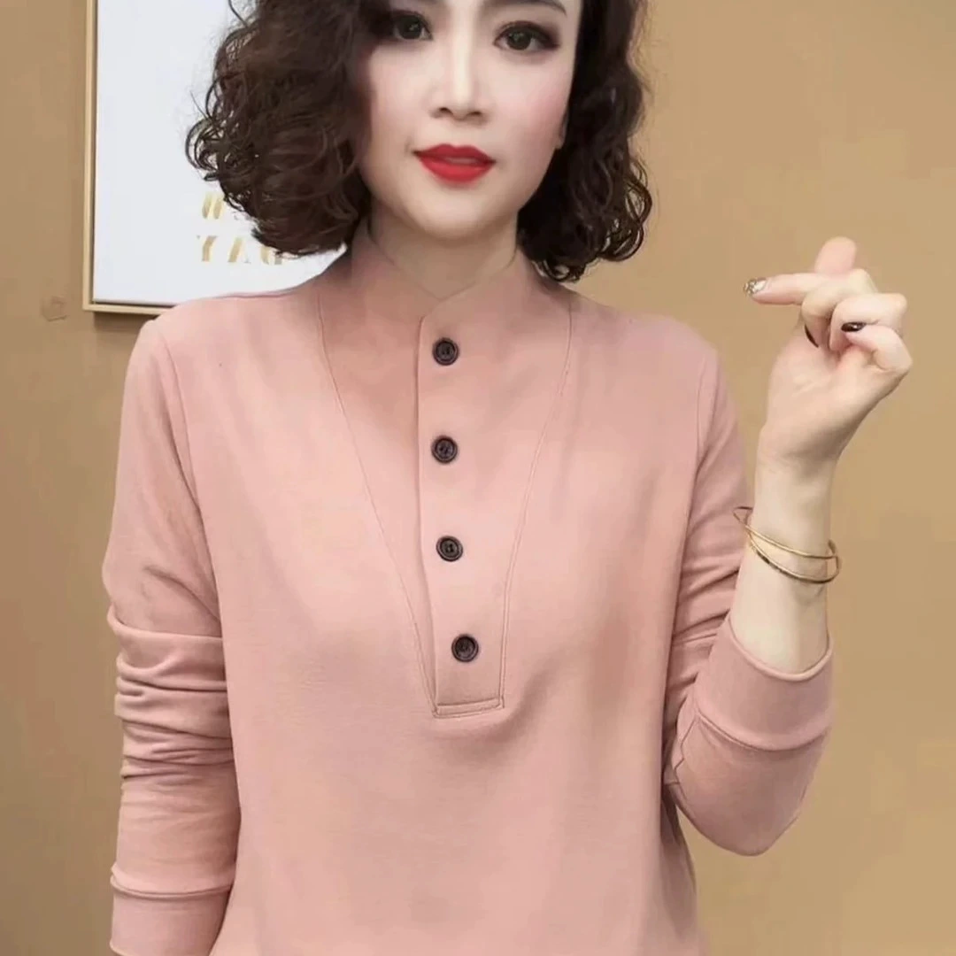 [Оригинальная винтовка] Новая мода дикая темпераментная рубашка с длинными рукавами