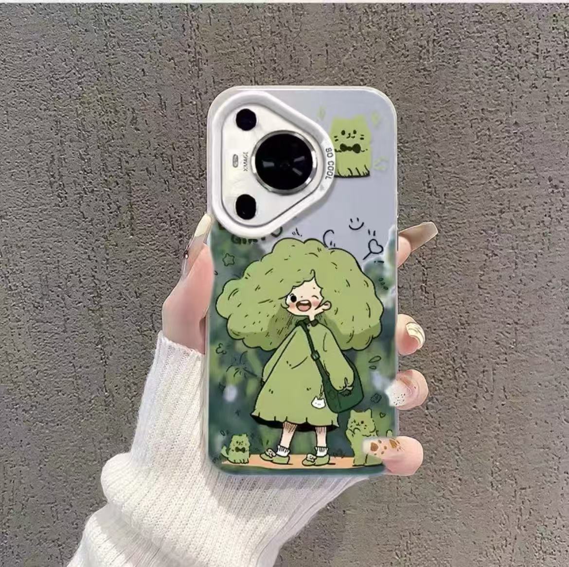 Para Huawei mate60Pro teléfono celular shell girl pura70 nueva gloria 100nova12pro90PRO