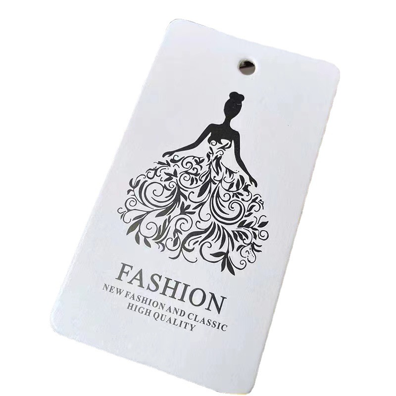 有范厂家批发服装吊牌中高档特种纸服装挂牌标签男女吊牌定 制