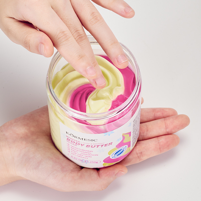 KORMESIC Two Color Body Butter Body Care Moisturizing 250g_voghion.com