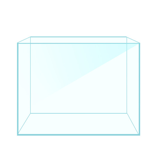 yee fish tank ecological desktop aquatic plant landscaping home ornamental fish ultra-white glass small living room glass tank wholesale