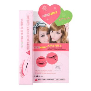 Factory direct genuine COCOHEDY false eyelashes quick-drying super sticky lasting double eyelid beauty eye glue