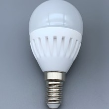 工厂直销LED陶瓷灯杯PC罩球泡G45 E27 5W 灯珠SMD2835