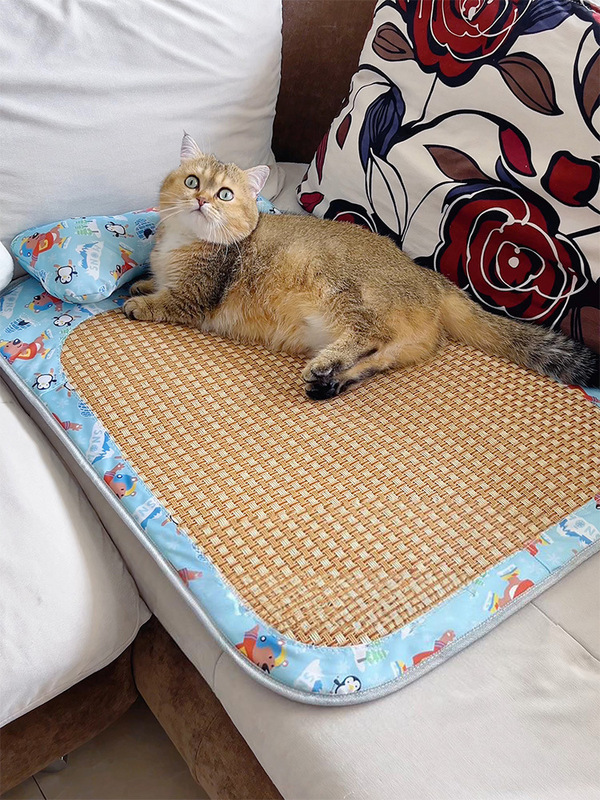 猫ベッドスリーピングクーラーマット夏アイスマットペットマット犬マット冷却アーティファクトユニバーサルオールシーズン 2025 新しいスタイル|undefined