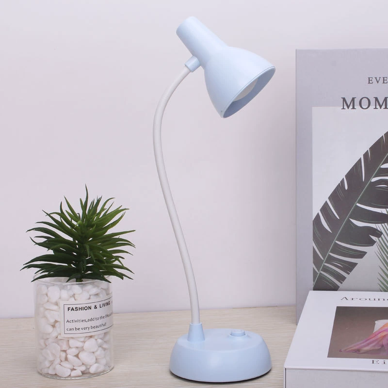 LED-учебная настольная лампа для учащихся младших классов для зарядки в спальне, защита глаз