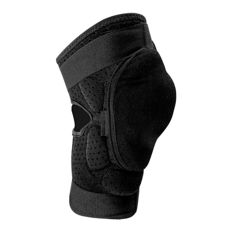 Protège-jambes de moto avec sangles réglables, coussinets de conduite de moto tout-terrain, genouillères de sport anti-chute_voghion.com