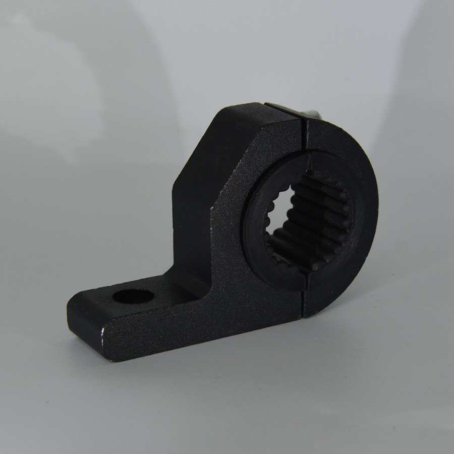 Soporte de lámpara de motor de motor eléctrico grueso, soporte de abrazadera de tubo de faro, parachoques, lámpara delantera, soporte de abrazadera de luz