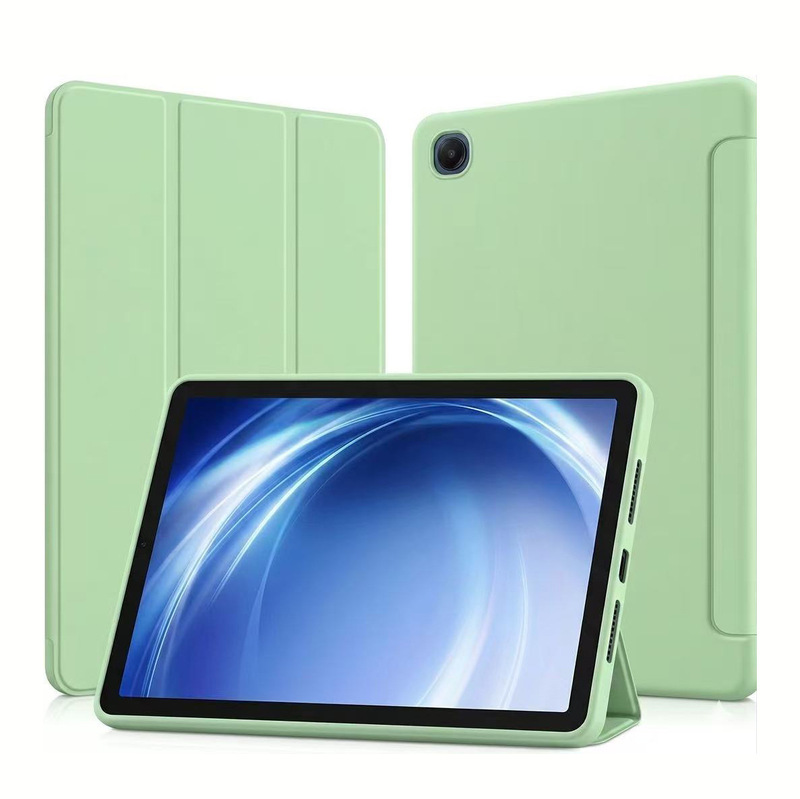 Suitable for Samsung Tab A9+ Silicone 70% off Leather Case Sm-X110/X210 Skin-Like Feel 70% off Anti-Fall Leather Case