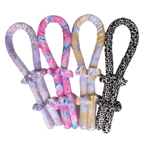 Manufacturer Wholesale Amazon Lazy Sleep Curling Iron Sponge Heat-Free Rubber Curler Wavy Curl Set