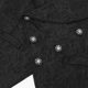2024 New European and American Men's Pleated Shirt Medieval Clothing Steampunk Victorian Top