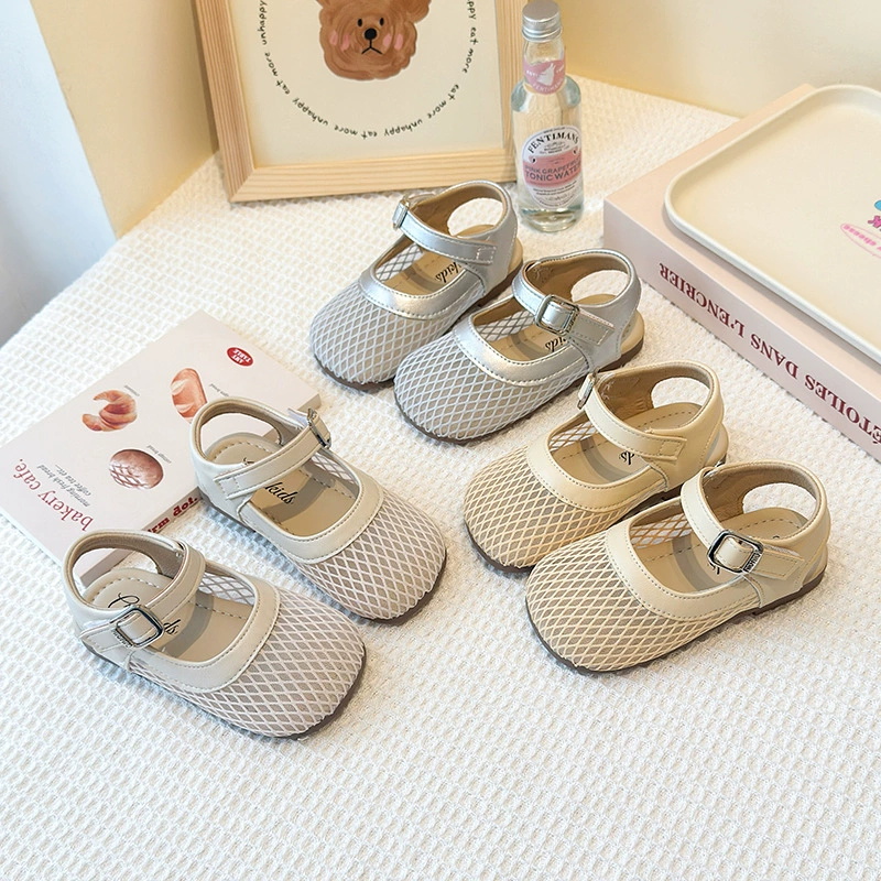 Sandals для, дышащие летние детские универсальные обувь, корейский стиль, западный стиль