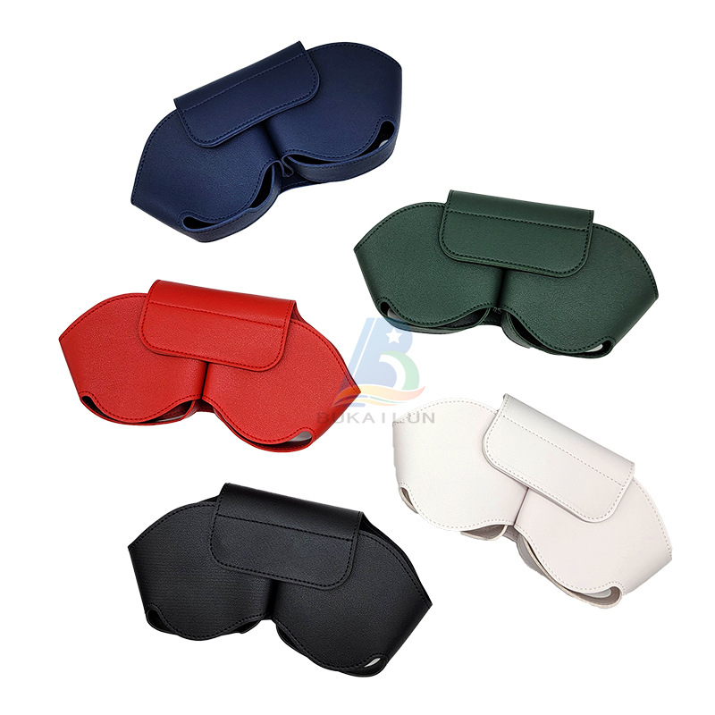 En stock al por mayor aplicable airpodsmax auriculares Funda de cuero Bluetooth auriculares bolsa grande auriculares bolsa de cuero de almacenamiento